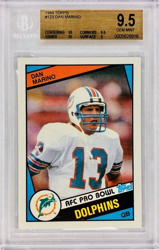 1984 Topps #123 Dan Marino Rookie