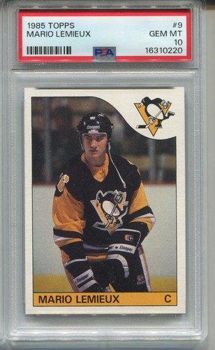 1985-86 O-Pee-Chee #9 Mario Lemieux