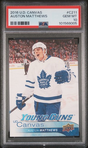 2016-17 Upper Deck Young Guns #201 Auston Matthews