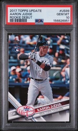 Aaron Judge rookie card, 2017 Topps Update US300