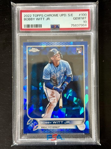 Bobby Witt Jr. rookie card, 2022 Topps Chrome