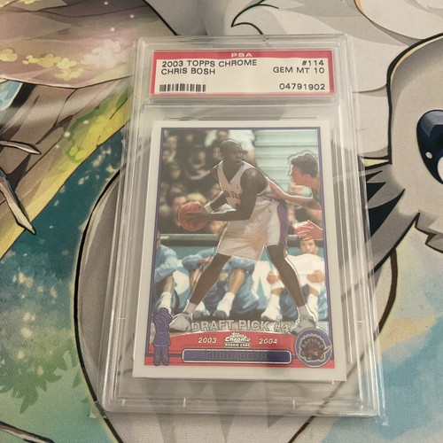 Chris Bosh 2003-04 Topps Chrome rookie card