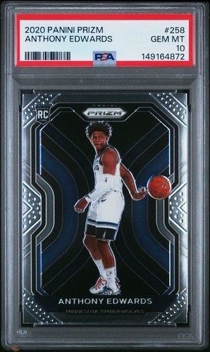 Anthony Edwards 2020-21 Panini Prizm rookie card