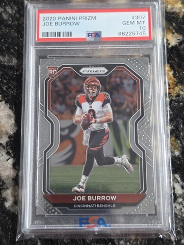 Joe Burrow rookie card, 2020 Panini Prizm