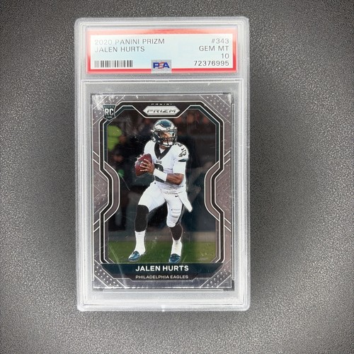 Jalen Hurts rookie card, 2020 Panini Prizm