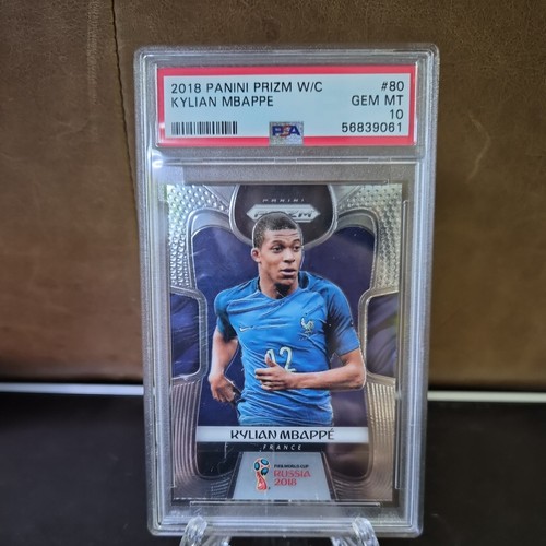 Kylian Mbappé rookie card, 2018 Panini Prizm World Cup