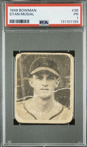 1948 Bowman #36 Stan Musial rookie