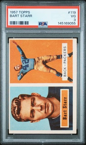 1957 Topps Bart Starr (#119)