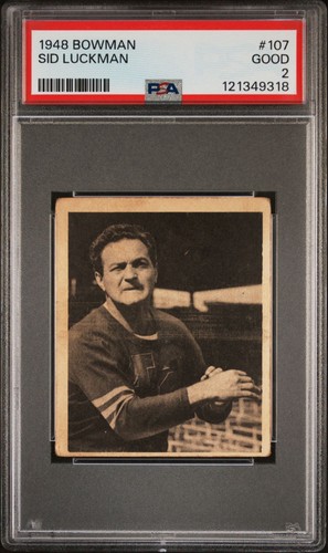 1948 Bowman Sid Luckman (#36)