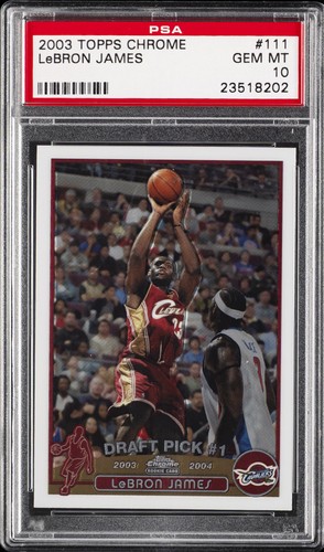 LeBron James 2003 Topps Chrome #111