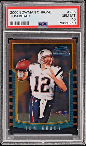 Tom Brady 2000 Bowman #236